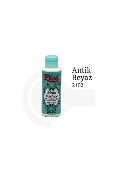 Rich 130 Cc Multisurface Heer Yüzey Için Yenileme Boyası -2102 Antik Beyaz