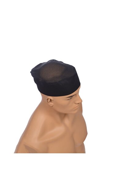 FORMTEKS Aşçı Fileli Kep Siyah