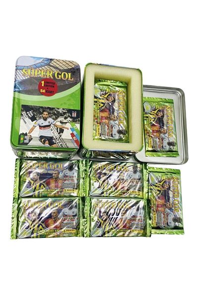 Panini 2014-2015 Turkish Footballer Card College Special Metal Boxed 2 Packs 110 Cards in One Original