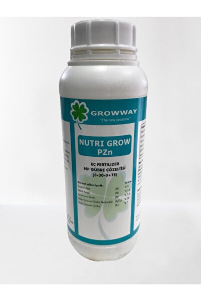GROWWAY Nutrigrow Pzn 1lt Fosfor Ve Çinko