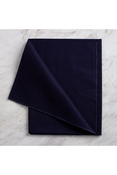 BALIM ÖRGÜ EVİ Domino Navy Blue Etamine Κεντητό Ύφασμα - Dkab000-0019