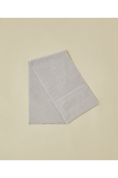 Maisonette Sweat Sports Towel 30x110 Cm Gray