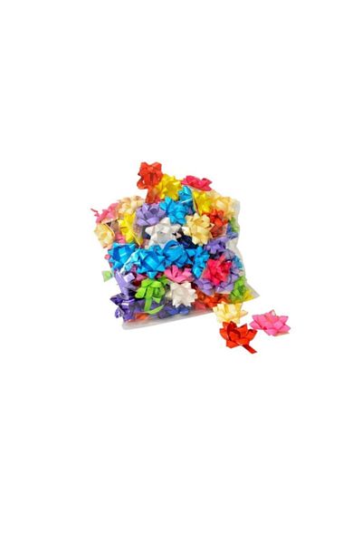 Nedi Gift Package Ornament No 2 Star Mixed Color 100 Pieces