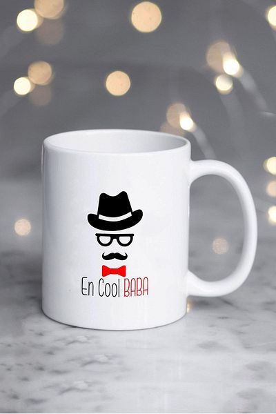 Hedizu كوب هدية رائع للأب أبيض