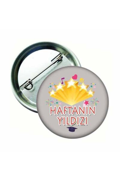 Hediye Panayırı Haftanın Yıldızı Rozeti 20 Adet