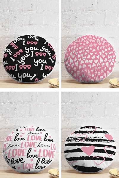 Realhomes 4-Piece Valentine's Day Concept Special Design Modern Combination R...