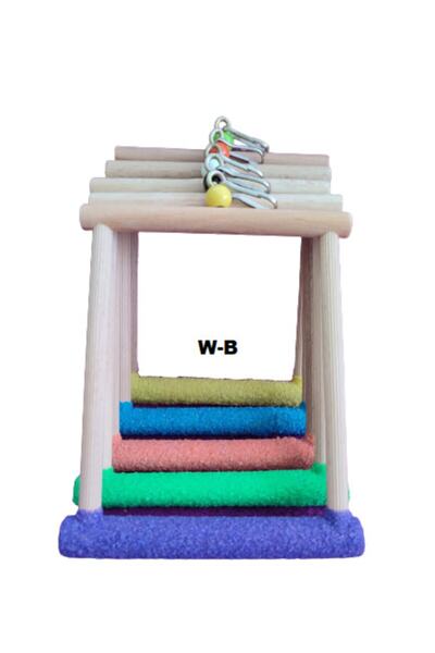 Wooden Bird أرجوحة رملية (لون أزرق)