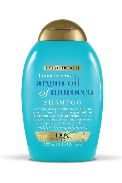 OGX Extra Strong Morocco Argan Oil Shampoo 385 ml