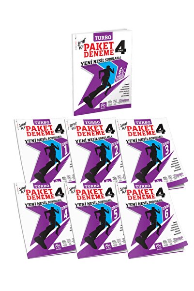 Model Eğitim Yayınları 4 Sınıf Içi Turbo Paket Deneme