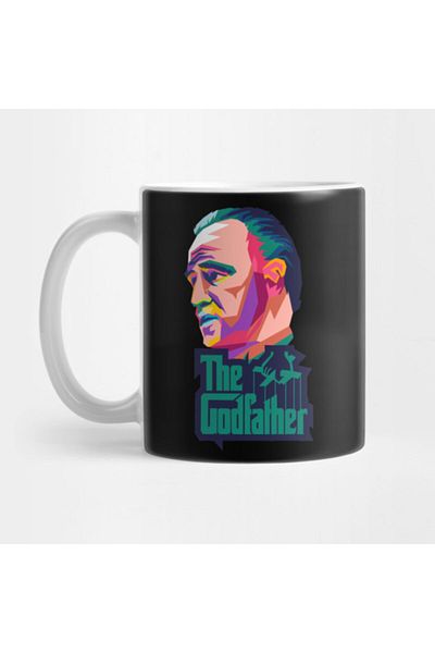 Pixxa كوب The God Father Pop Art