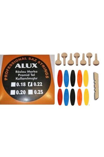 Alux Şenses Müzik 0.22 Divan Connecting Pyramid Wire Set + 7 Pieces Auger + Numbered Threshold + Threshold