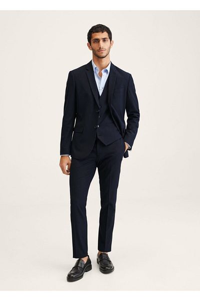 MANGO Man Vesta Super Slim Fit Suit