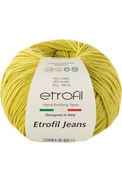 Etrofil Τζιν Παντελόνι και Κλωστή Αμιγκουρόμι 025 Πράσινο