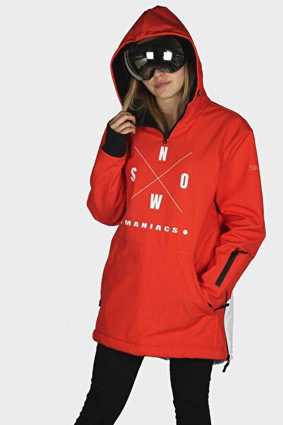 SNOWSEA Snow Maniacs Yaka Fermuarlı Snowboard Ve Kayak Montu
