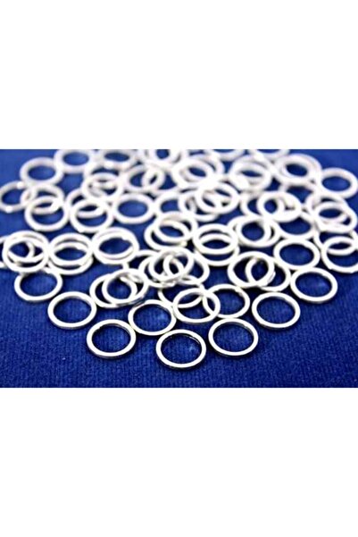 yfhobi 10 Adet - 10 Mm Yuvarlak Kalın Pul, Takı Malzemesi, Metal Pul, Nikel K...