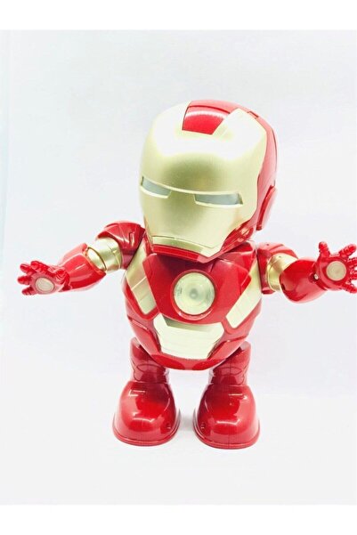 AVENGERS Iron Man Lighted Musical Dancing Robot Toy