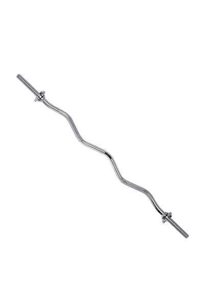 Clifton 120 Cm Z Içi Dolu Krom Uzun Bar (ağırlık - Halter - Dambıl Barı)