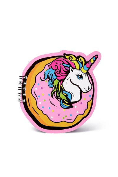 4nio Donut Unicorn Shaped Mini Notebook