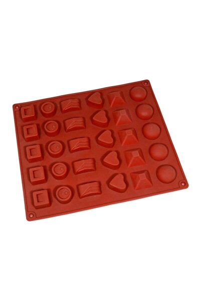 PASTRY PLANET قالب شوكولاتة سيليكون بني إنتاج 6 موديلات مختلفة