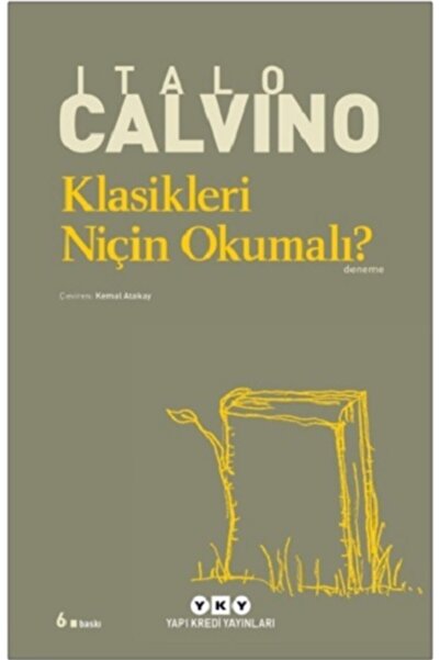 Yapı Kredi Yayınları Klasikleri Niçin Okumalı? / Italo Calvino /