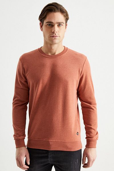 DYNAMO Herren-Wintersweatshirt mit Rundhalsausschnitt „Tile“