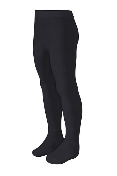 Bonny Silver Odor-Free Pantyhose Girl's Black Silver Socks