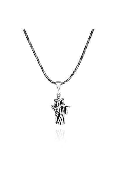 MaGümüş Adige Çerkes Sembolü 60 Cm 925 Gümüş Kolye