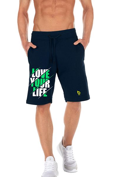 BLUU Αθλητικό σορτς Yourlife 3 Thread Fitness σορτς