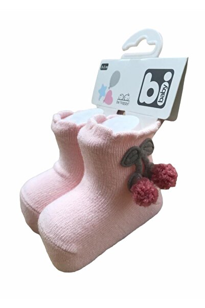 Bibaby Cherry Baby Socks 68338 Pink Pomegranate Pink Pomegranate-0-3 Months
