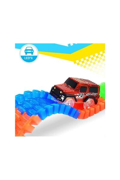 Kayyum Oyuncak 168 Parça Magic Tracks Yarış Pisti Ve 1 Adet Pilli Araba-23082235