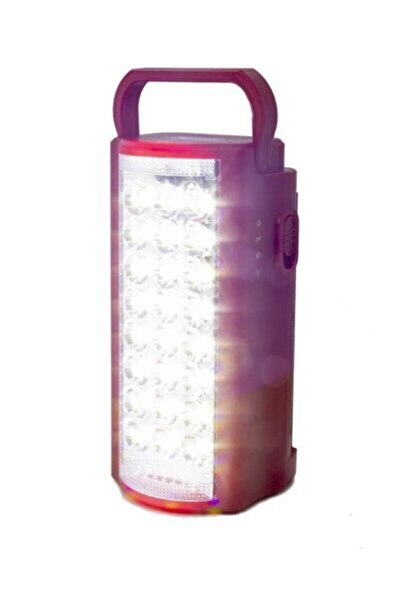 Genel Markalar 2606l Usb Şarj Çıkışlı Super 18 Led 80 Saat Akülü Şarjlı Işıldak