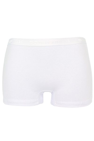 İlbaş Men's White 3 Pieces Combed Cotton Boxers