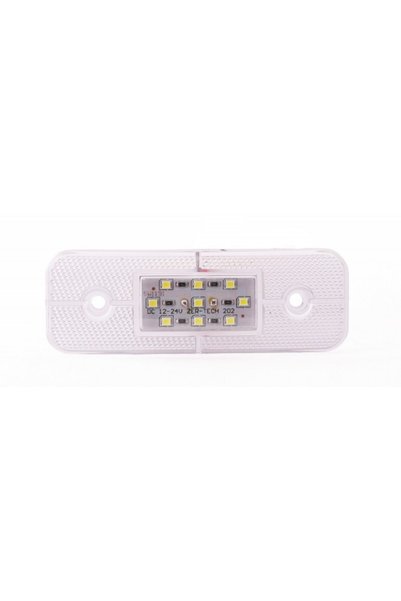 AHMET OTOMOTİV Dekoratif Lamba Beyaz Renk 9 Ledli 11,5cm 12v-24v