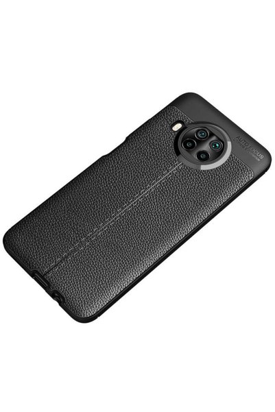 Generic Brand غطاء حماية فائق من الجلد ذو مظهر سيليكون متوافق مع هاتف Xiaomi ...