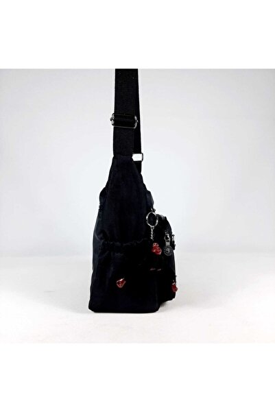 Altınay Kılinkır Kumaş Çapraz Suya Dayanıklı Cepli Çok Gözlü Omuz Askılı Çanta