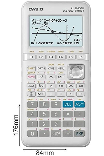 Casio Fx-9860gııı Python Grafik Çizen Bilimsel Hesap Makinesi