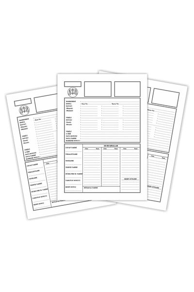 Kaya Lawyer Office Office Case Icra File White (SMALL SIZE) 1st Quality Pack of 400
