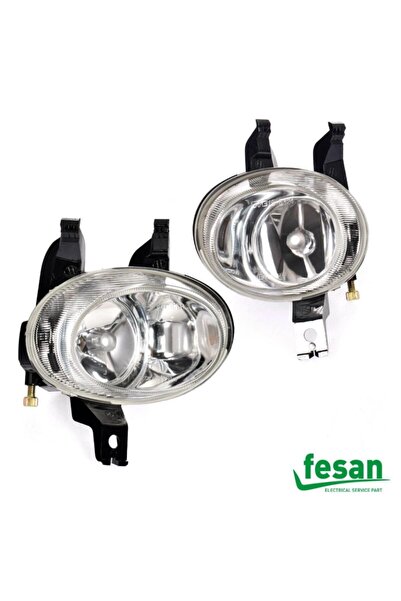 Genel Markalar Peugeot 206 Sağ + Sol Ön Sis Far Lambası Takımı 1998-2007