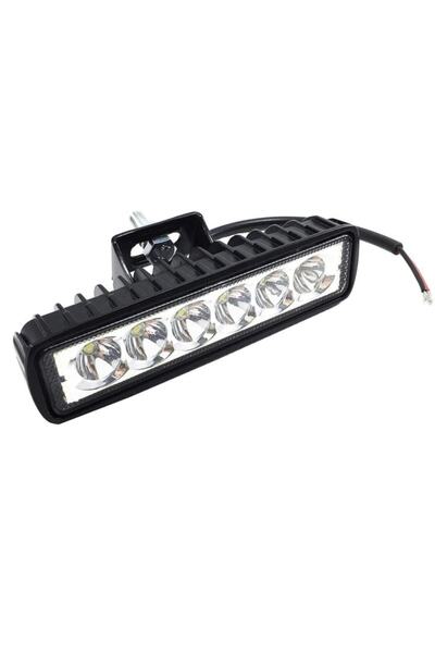 Genel Markalar Tek Sıra 6 Led Çalışma ve Sis Far Lambası 12 24 Volt