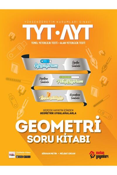 Metin Yayınları Yks Tyt - Ayt Geometri Soru Kitabı