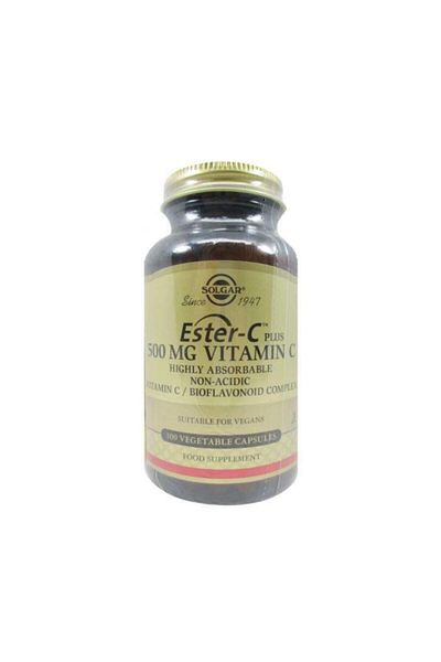 Solgar Ester-c Plus 500mg Vitamin C 100 Capsule