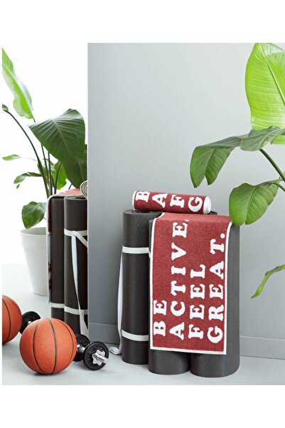 Maisonette Be Active Sports Towel 30x110 cm Dusty Rose