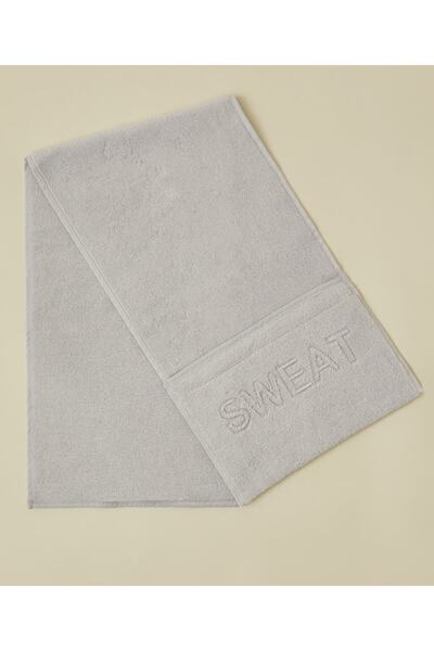 Maisonette Sweat Sports Towel 30x110 Cm Gray