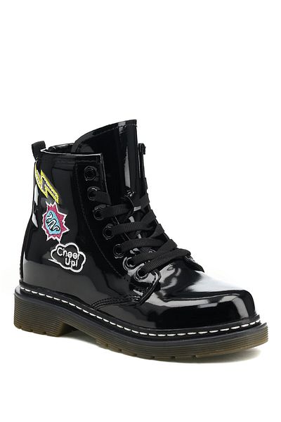 Polaris 510775f1pr Black Girl's Sneaker Boots