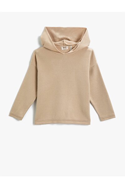 Koton Strick Basic Kapuzenpullover