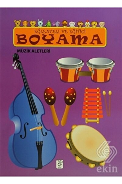 Sis Yayıncılık Müzik Aletleri / Eğlenceli ve Eğitici Boyama