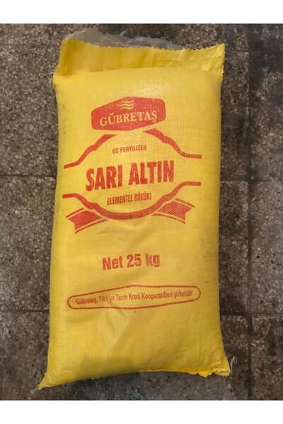 GÜBRETAŞ Sarı Altın Elementel Kükürt 25kg