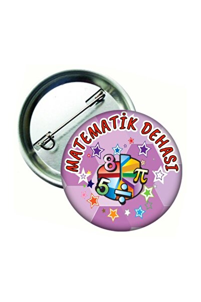 Hediye Panayırı Matematik Dehası Rozeti 20 Adet