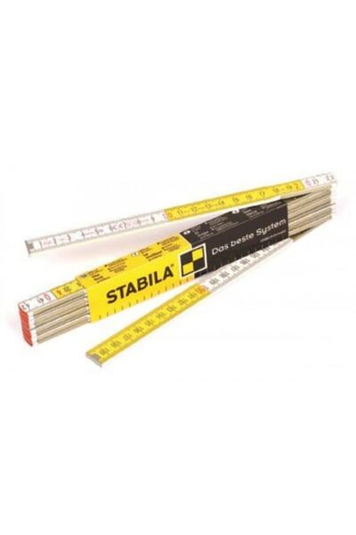 Stabila Ahşap - Ağaç Kırma Metre (GİZLİ PERÇİNLİ)