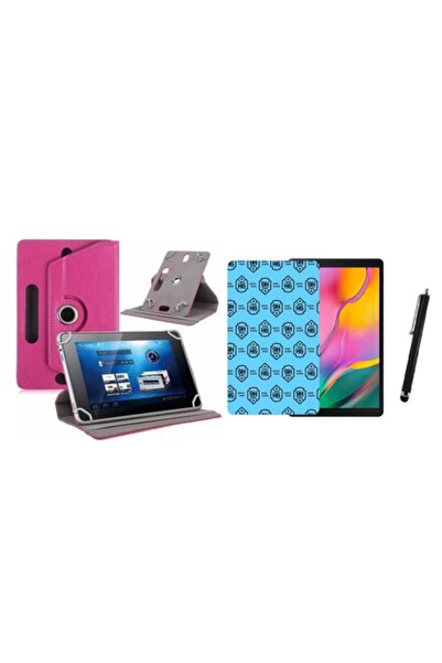 Genel Markalar Vorcom S12 Uyumlu Set Universal Tablet Kılıfı Ve Nano Ekran Ko...